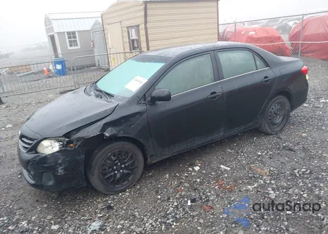 2013 Toyota Corolla Le из США, поврежденный, VIN 5YFBU4EE6DP101628